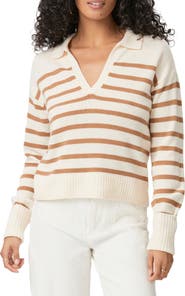 PAIGE Maxie Johnny Collar Sweater