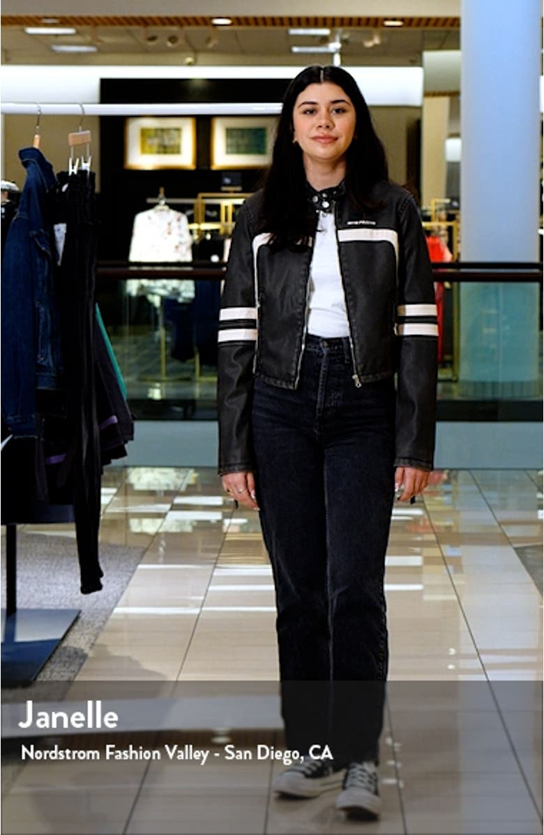 Crop Moto Jacket, sales video thumbnail