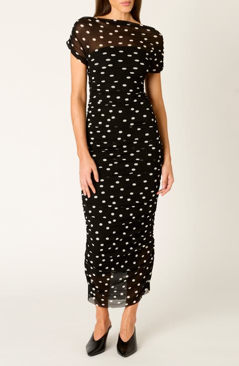 Aria Mesh Body-Con Dress