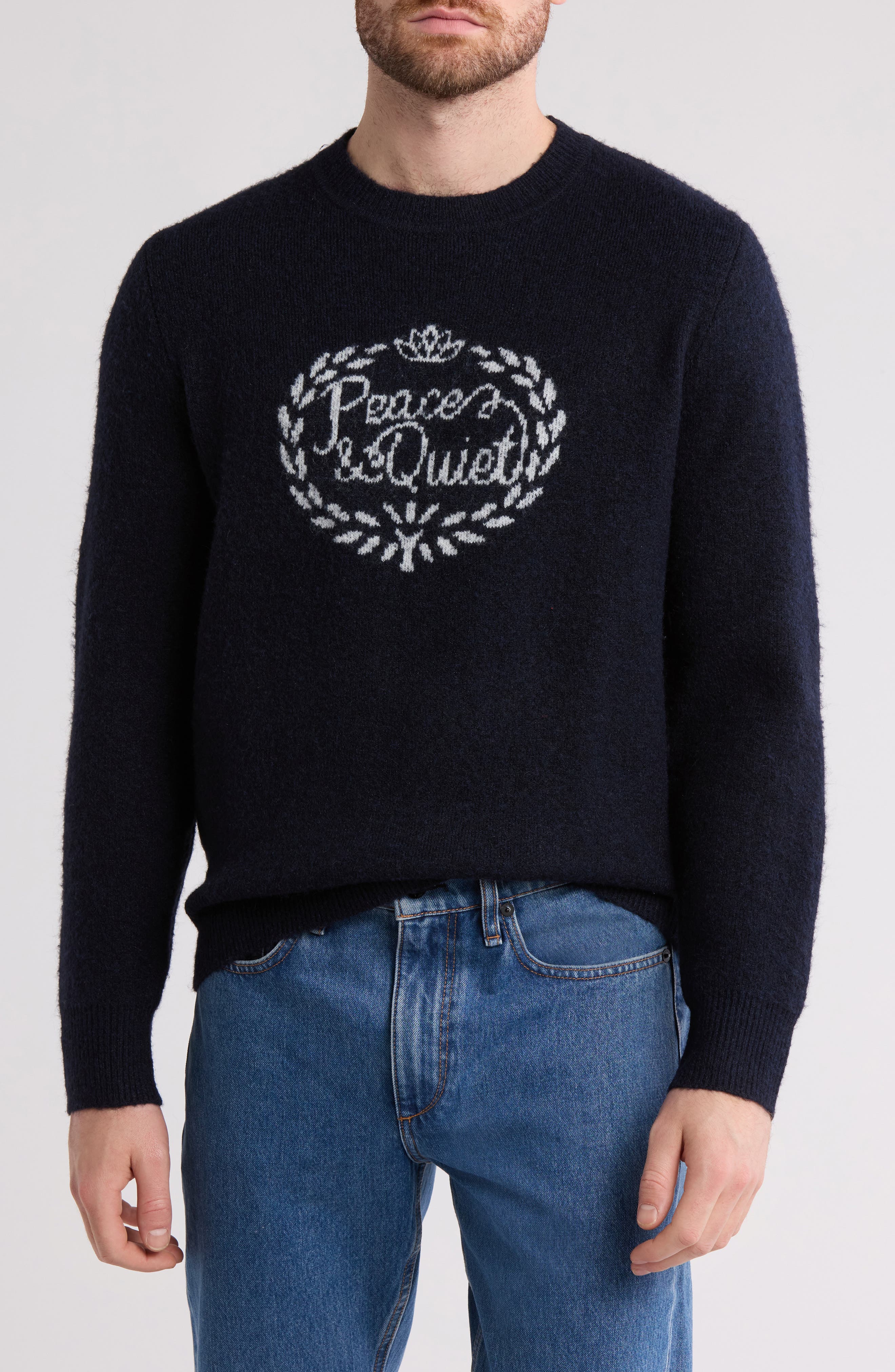 Museum of Peace & Quiet Serif Jacquard Sweater | Nordstrom