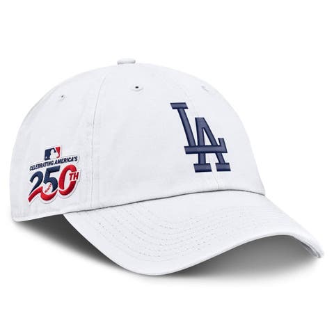 Men's Nike White Los Angeles Dodgers Celebrating America's 250th Club Adjustable Hat