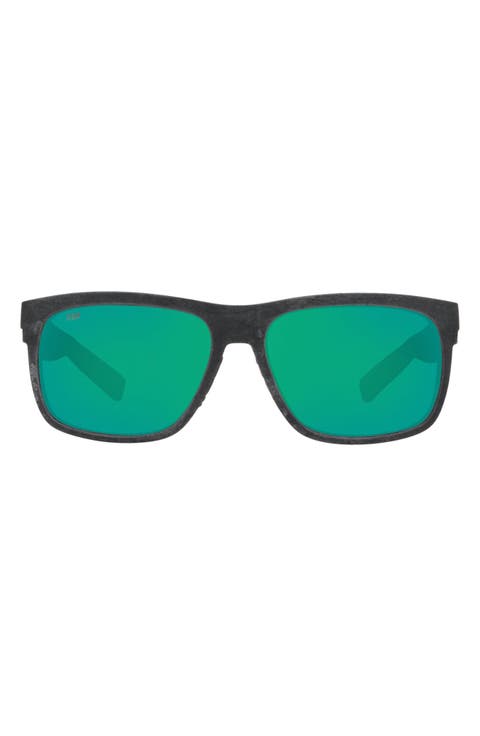 58mm Square Sunglasses