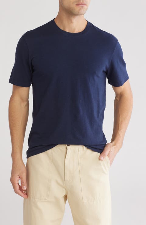 Slub Cotton Crewneck T-Shirt