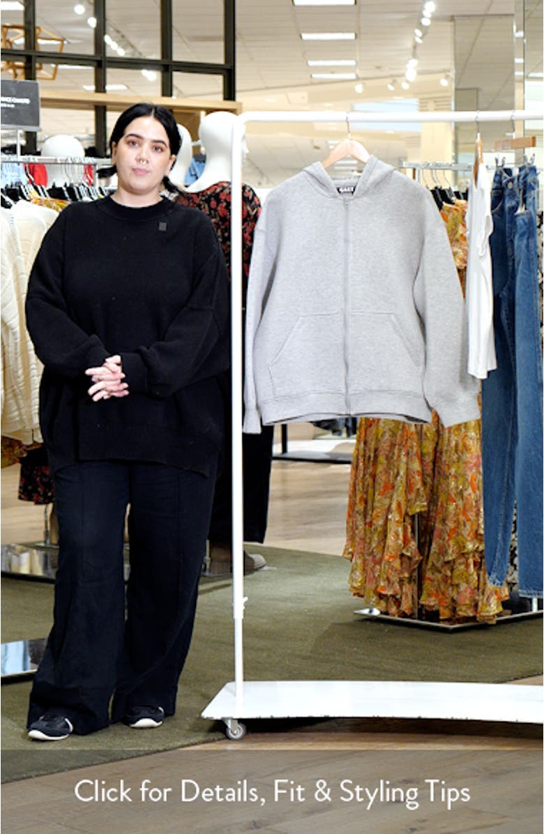 Zip-Up Hoodie, sales video thumbnail