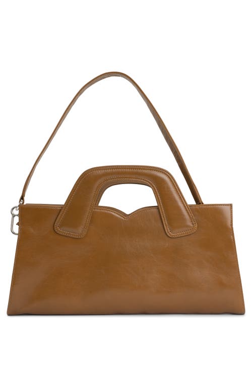 JEFFREY CAMPBELL JEFFREY CAMPBELL LORELAI DOUBLE STRAP LEATHER SATCHEL