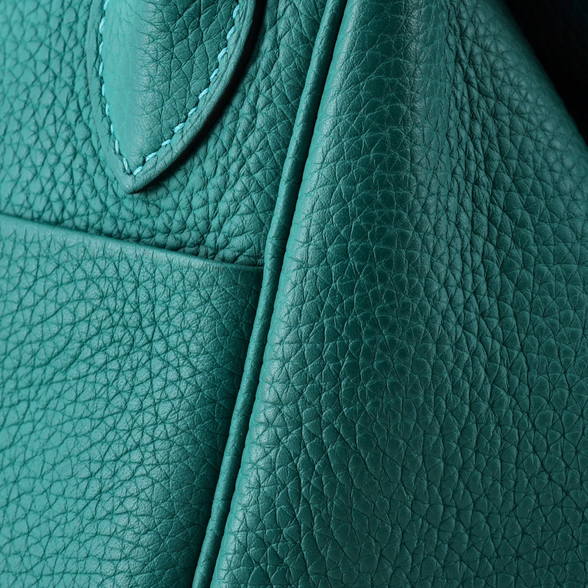 Pre-Owned Hermes Lindy Bag Clemence 30, Alternate, color, Vert Verone