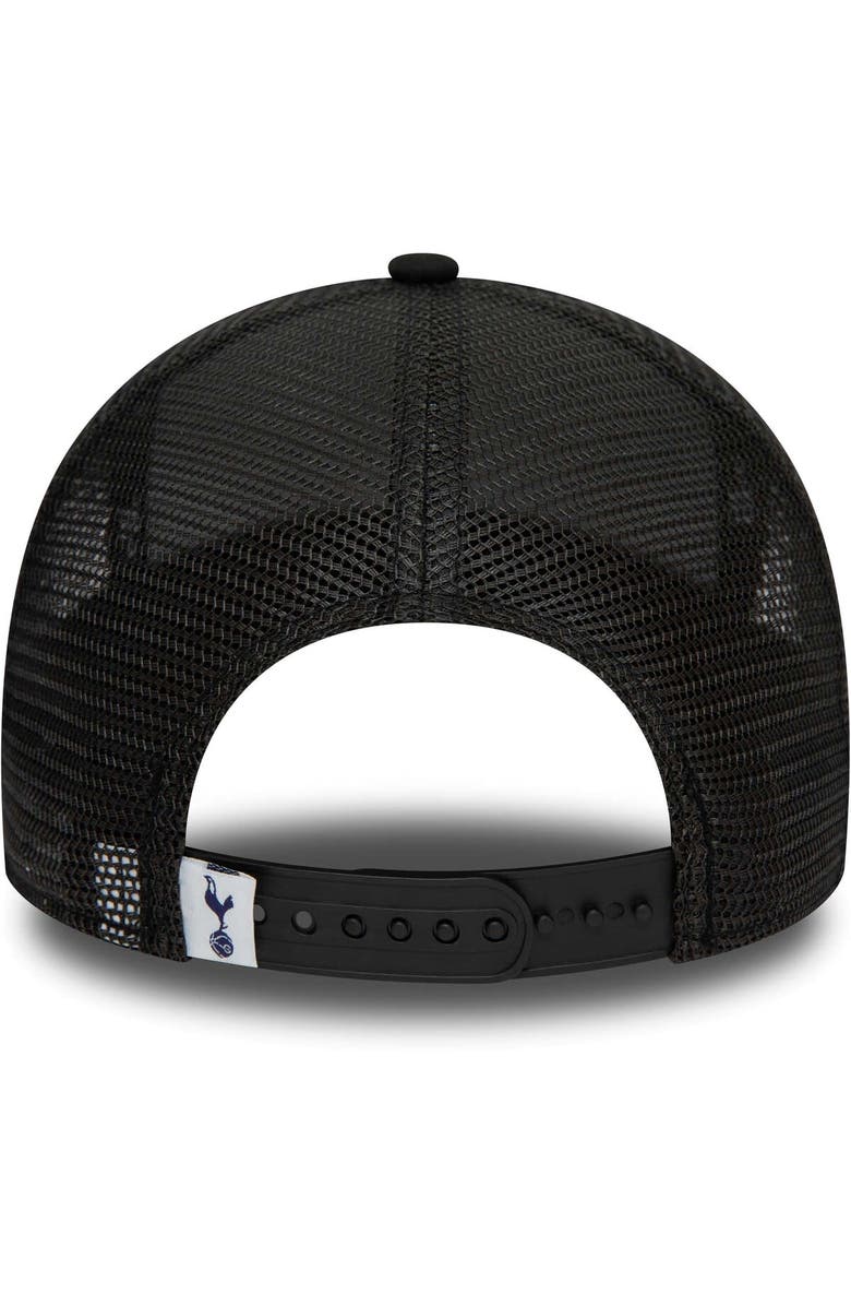 New Era Men's New Era Black Tottenham Hotspur Repreve E-Frame Adjustable Trucker Hat, Alternate, color, Black
