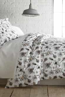 SOUTHSHORE FINE LINENS Premium Collection Ultra-Soft 300 Thread-Count Cotton Duvet Cover Set