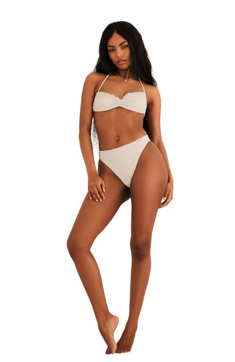 Valentina Tie Straps Bandeau Bikini Top