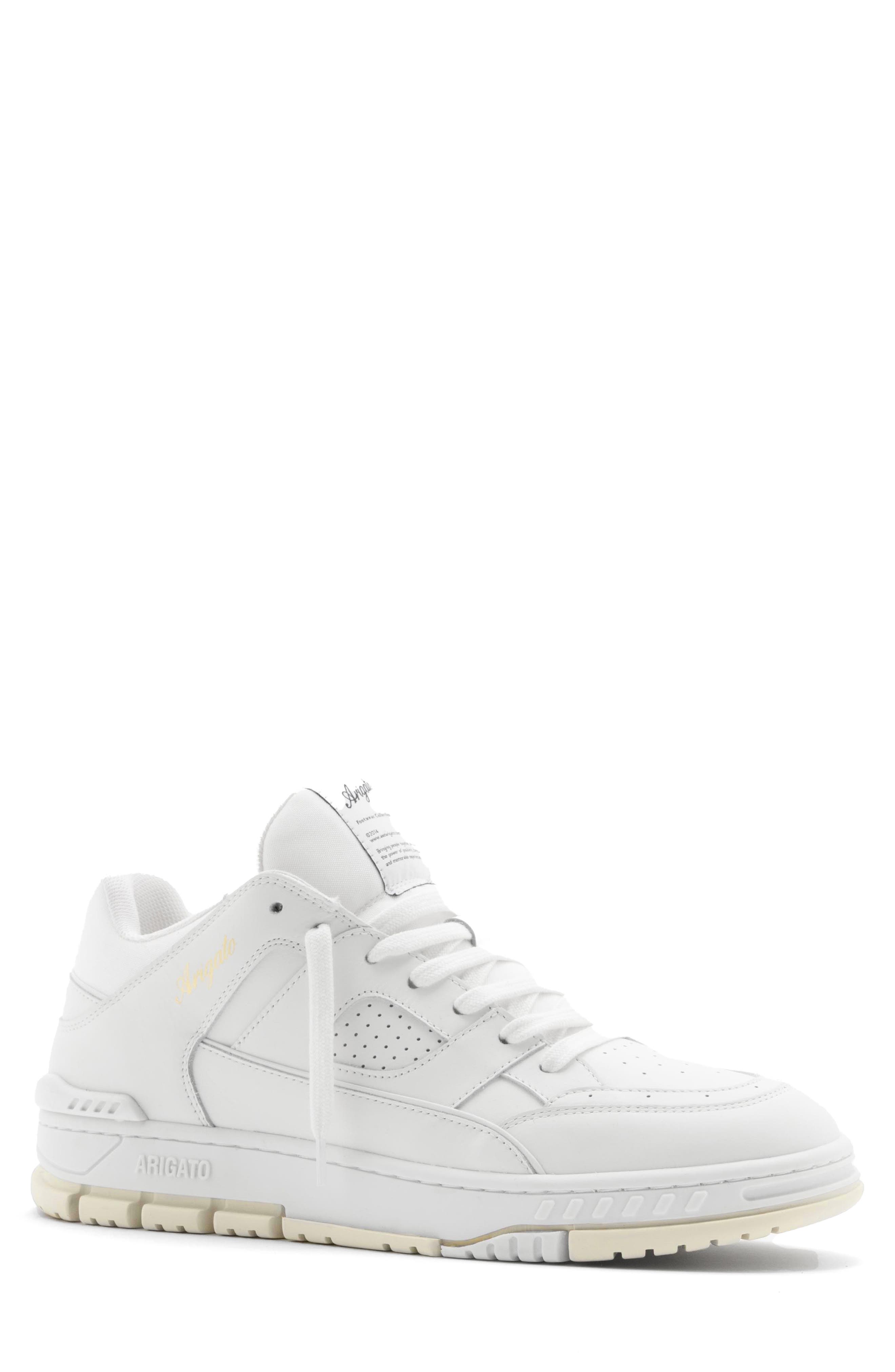 Area Lo Sneaker, Main, color, WHITE/ BEIGE