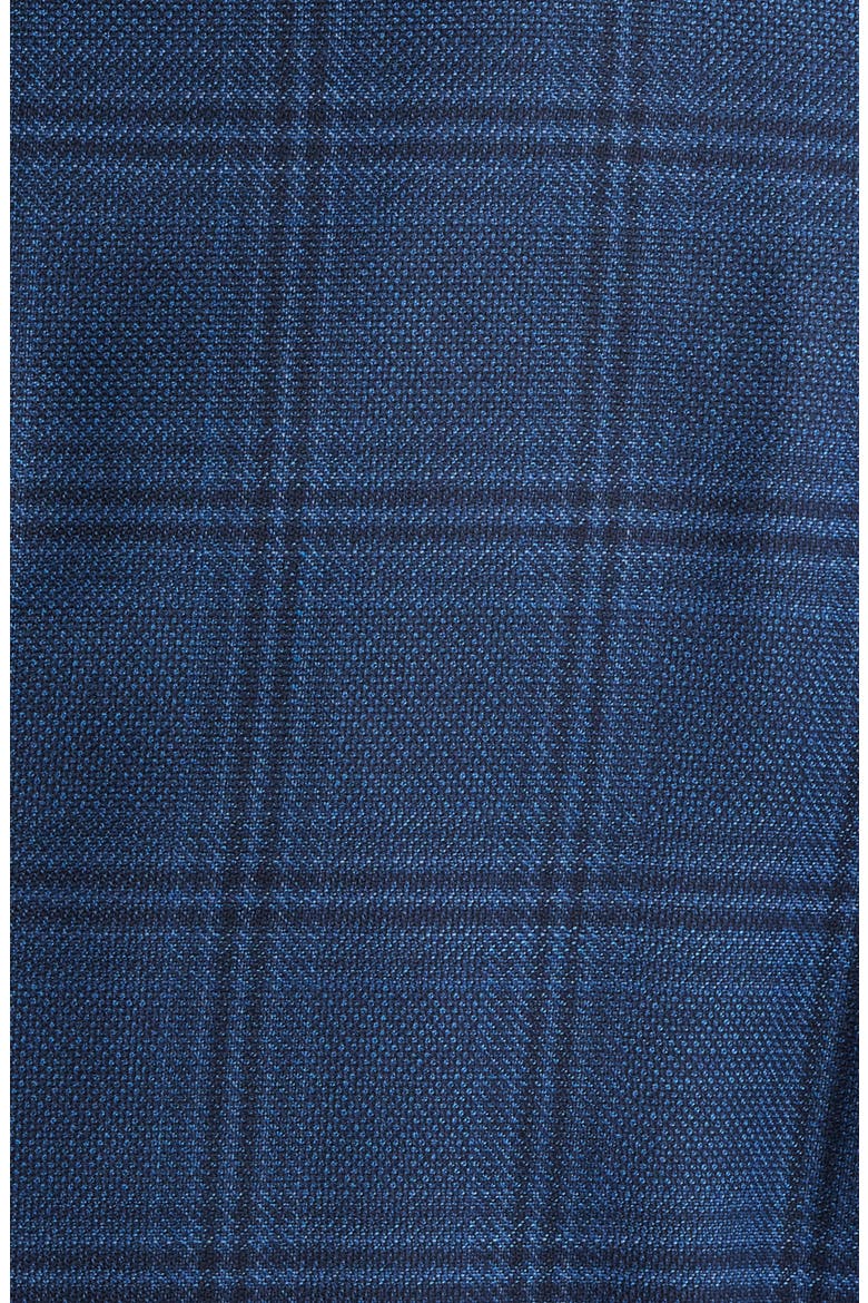 G-Line Textured Navy Check Sport Coat, Alternate, color, FANCY BLUE
