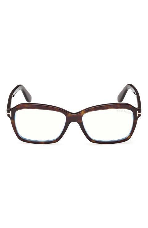 54mm Rectangular Optical Glasses