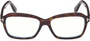 TOM FORD 54mm Rectangular Optical Glasses