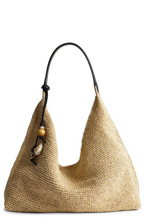 The Mylie Raffia Shoulder Bag