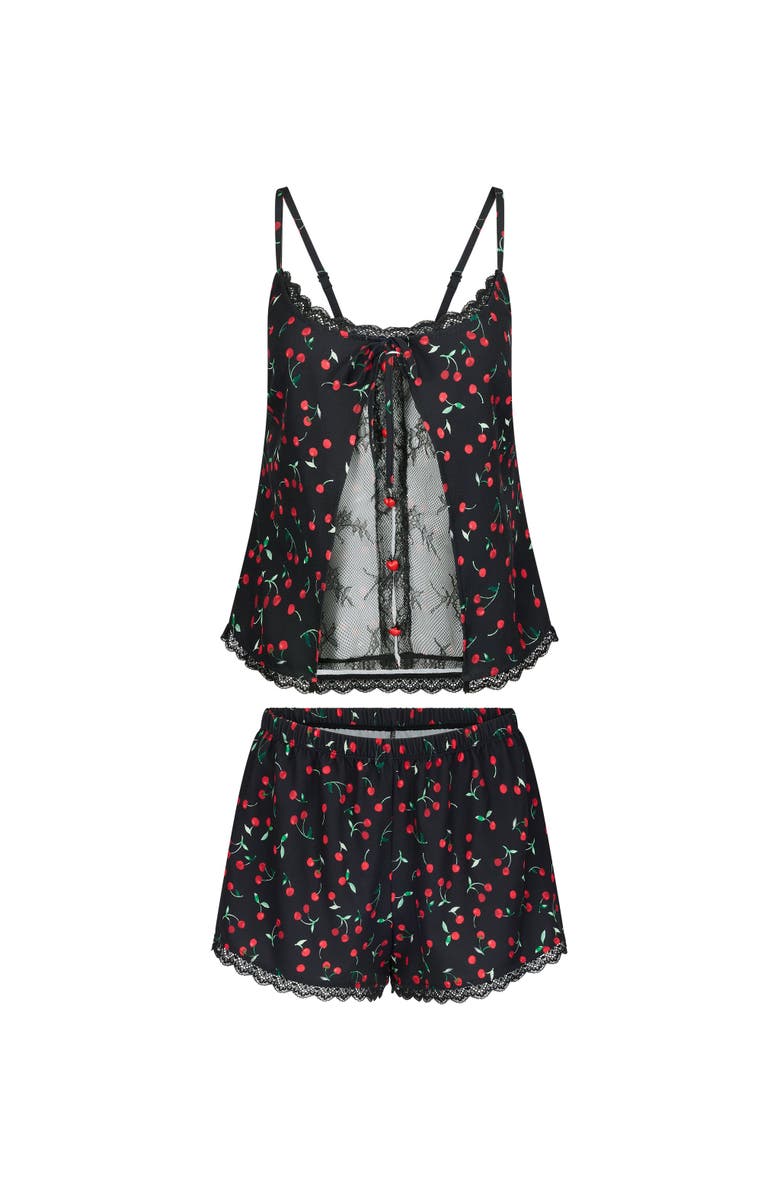 Adore Me Kiora Cami And Shorts Pajama Set, Alternate, color, 
