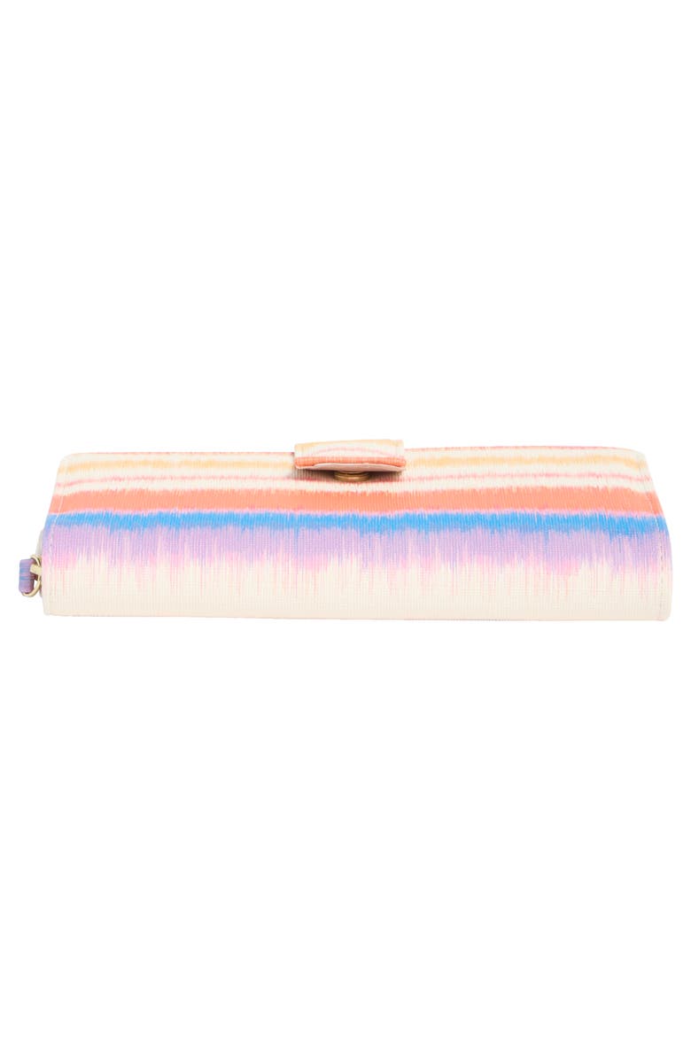 MUNDI SMALL LEATHER GOODS All In One Zip Wallet, Alternate, color, Chromatic Waves