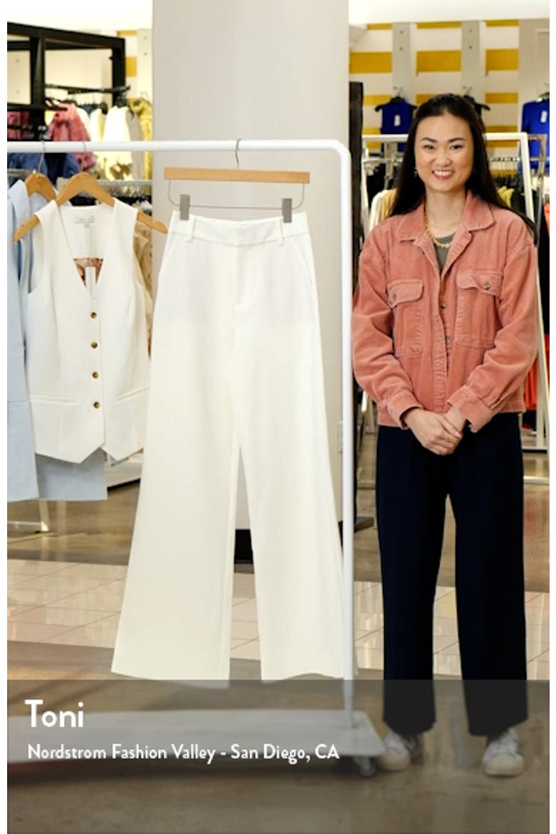 The Jones Wide Leg Pants video