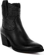LONDON RAG Big Mood Raffia Western Boot