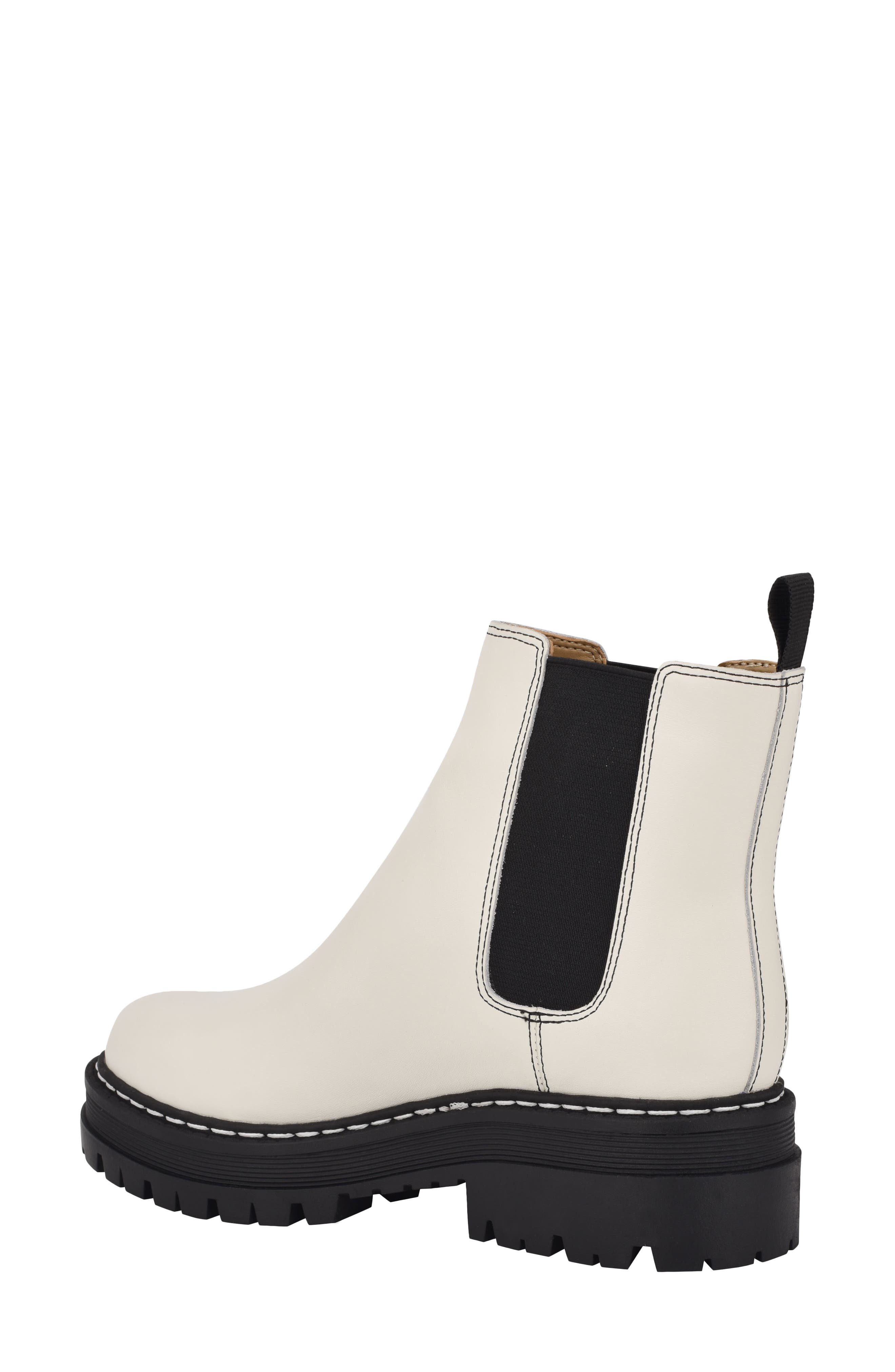 Pirro Chelsea Boot, Alternate, color, CHIC CREAM/ BLACK LEATHER