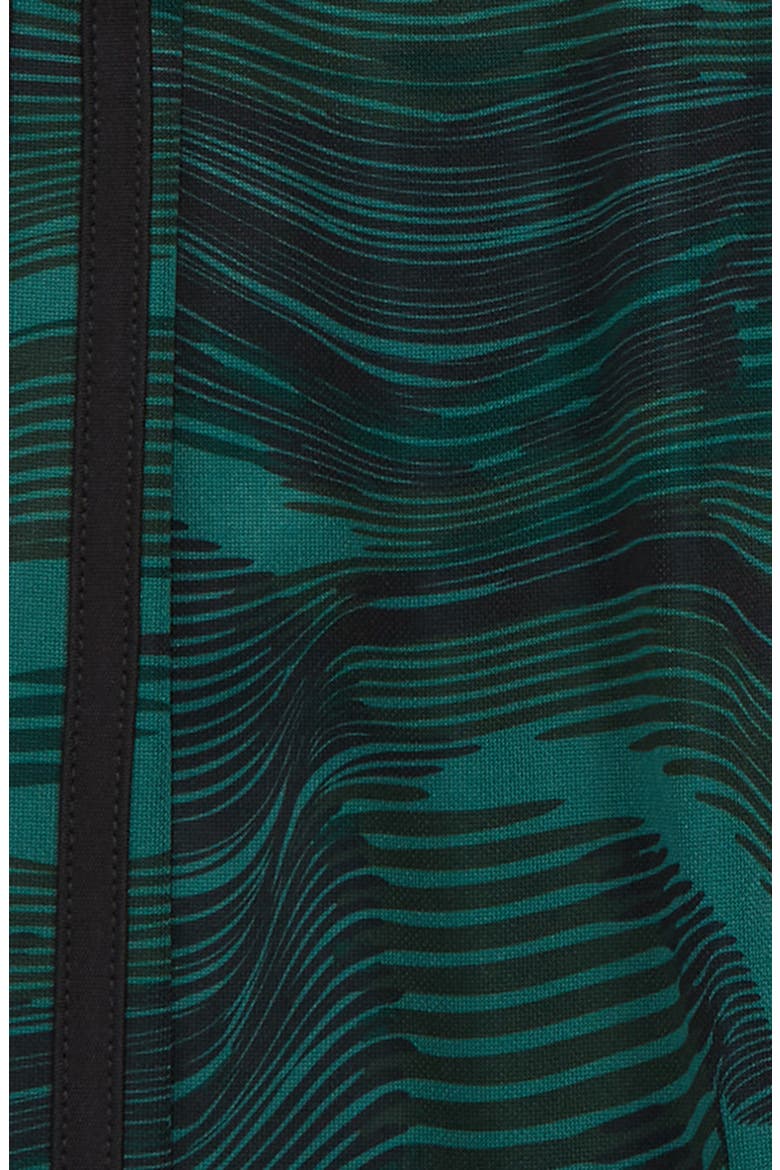 Kids' Warped Camo Track Pants, Alternate, color, GREEN