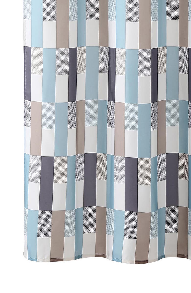 VCNY HOME Martel Shower Curtain & Hooks Set, Alternate, color, 