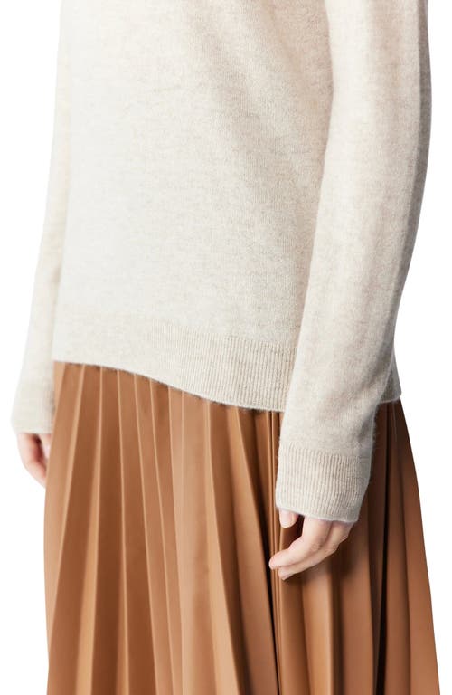 Gobi Mongolian Cashmere Crew Neck Sweater In Brown