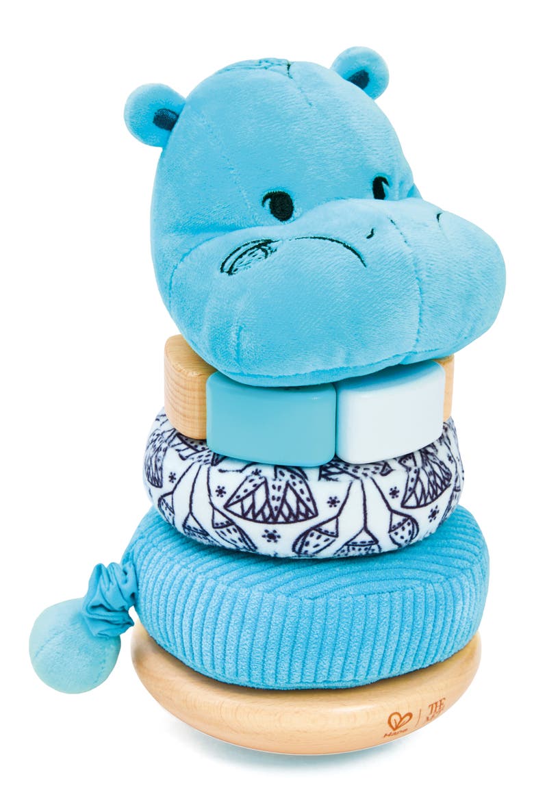 William the Hippo Stacker Toy, Main, color, MULTIPLECOLOR