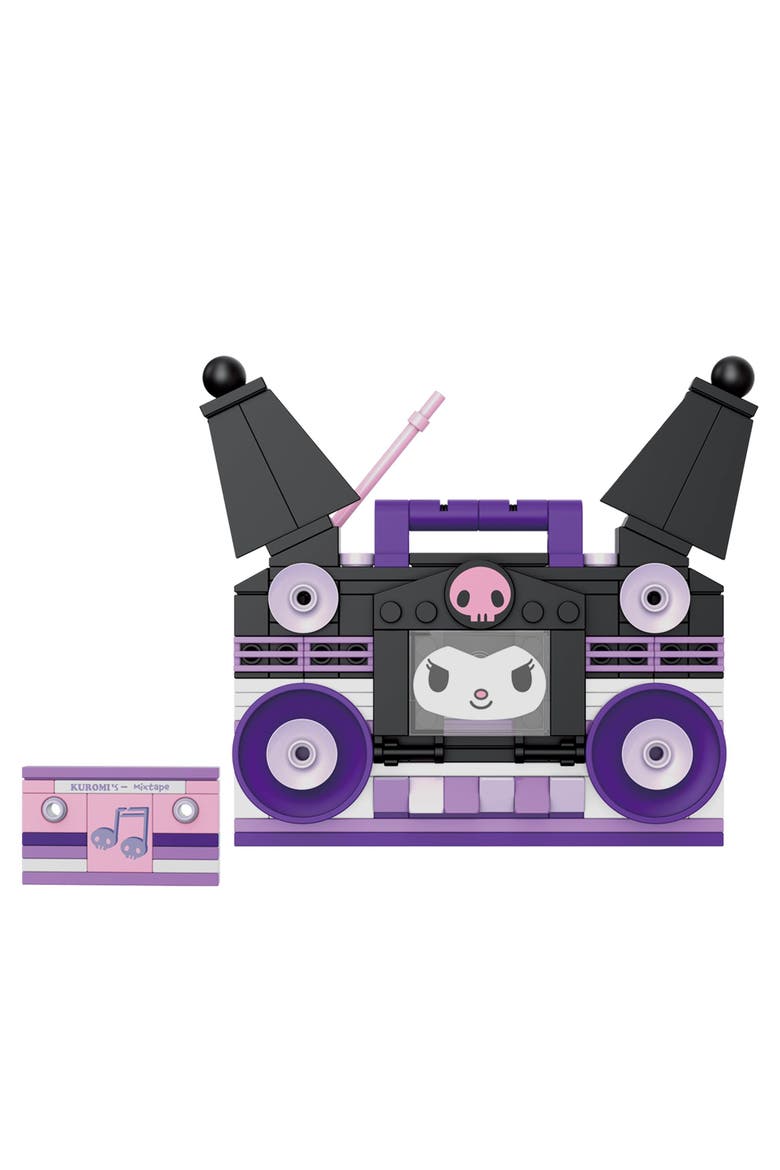 Hello Kitty Kuromi BoomBox Building Set, Alternate, color, Purple