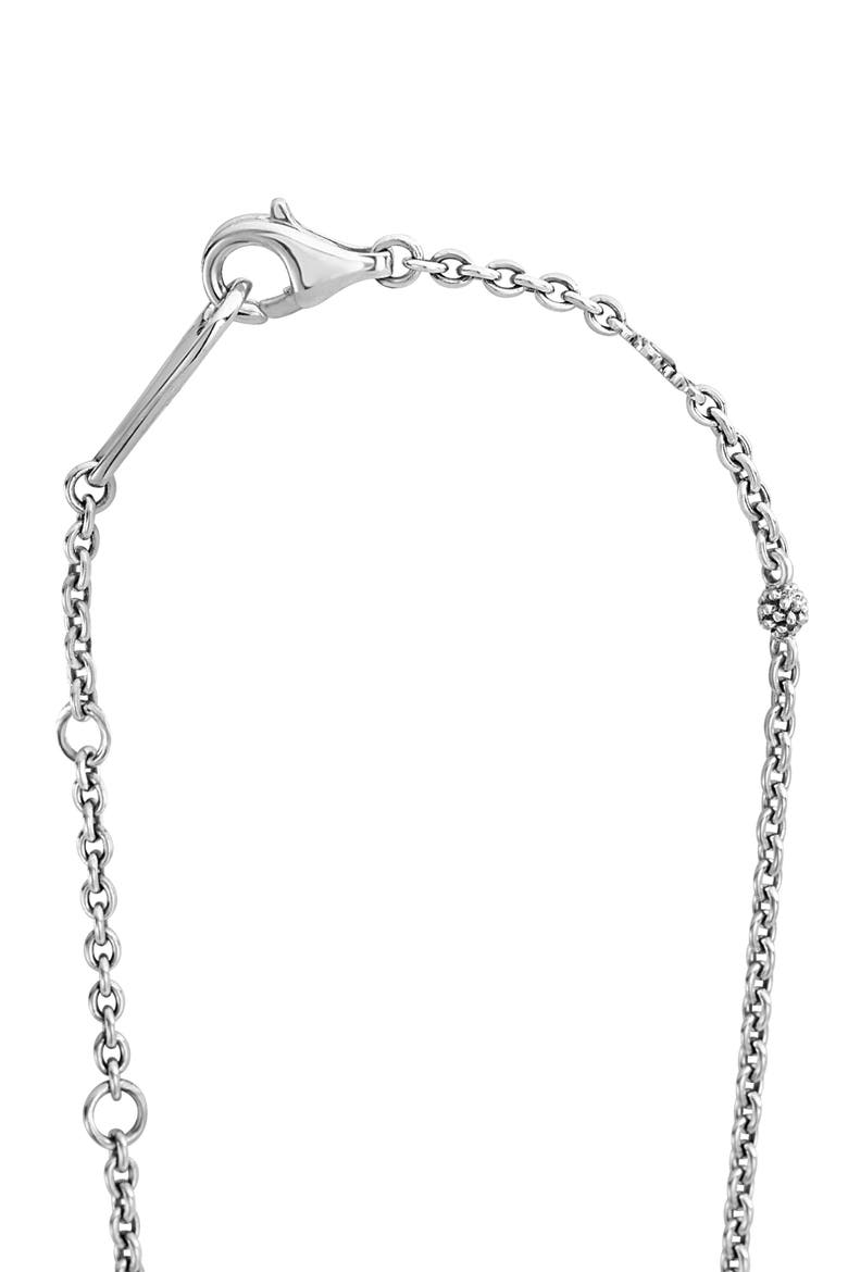 North Star Small Diamond Pendant Necklace, Alternate, color, DIAMOND