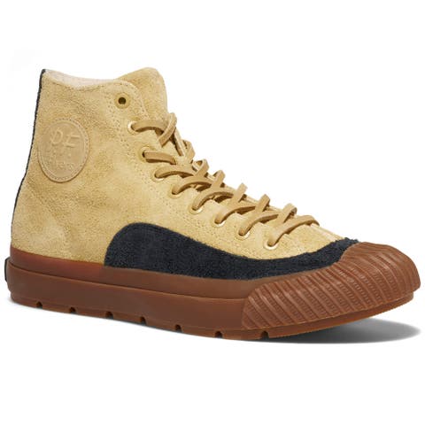 Grounder Field-Spec High Top Suede Sneaker
