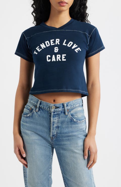 The TLC Crop Graphic T-Shirt