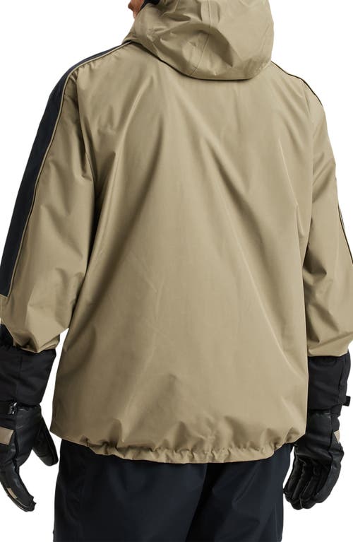 Quiksilver High Altitude Gore-tex® Waterproof Jacket In Brown
