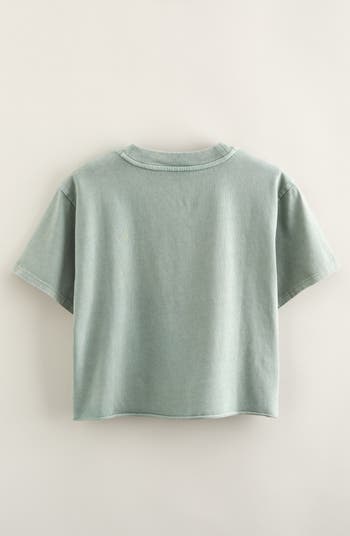 Kids' Crop Cotton T-Shirt