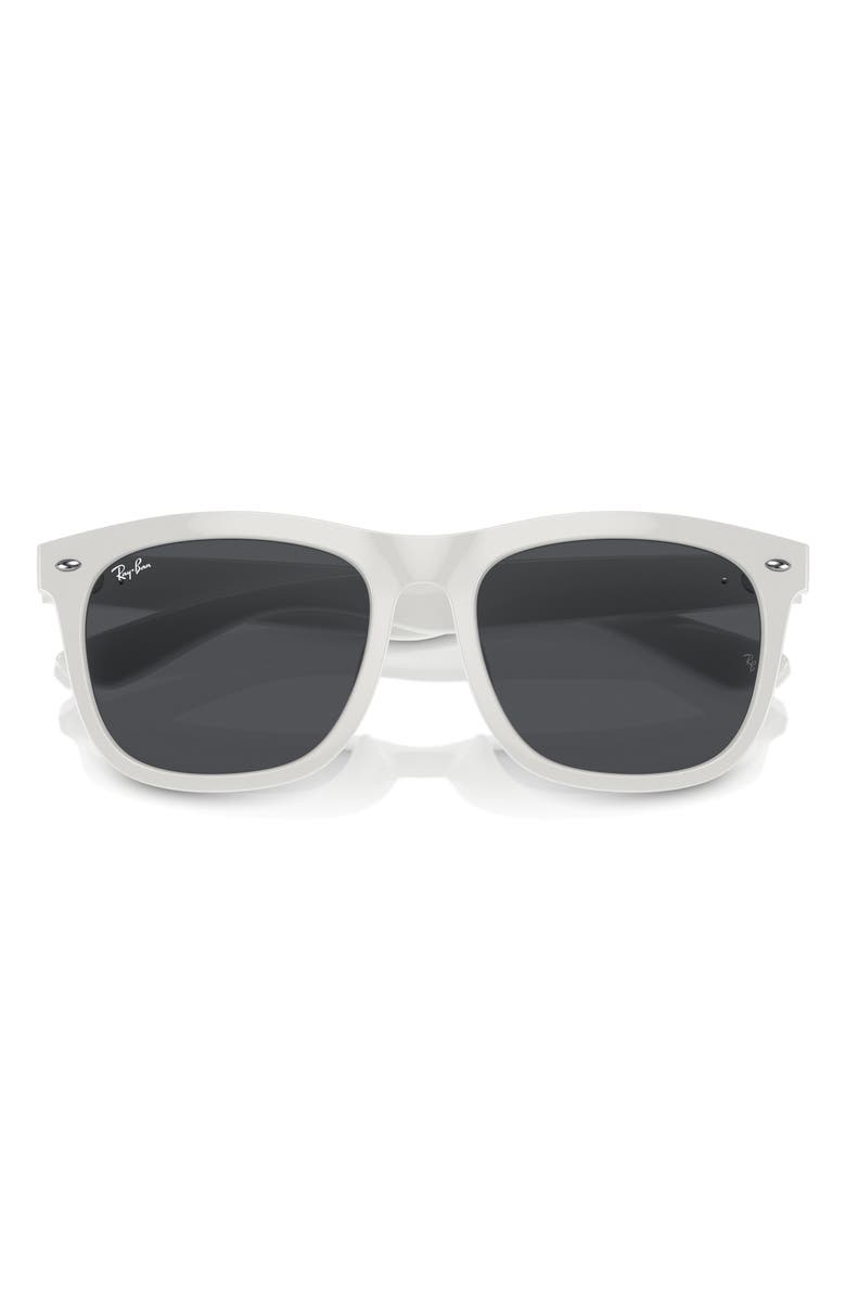 Ray-Ban Square 57mm Sunglasses, Alternate, color, White