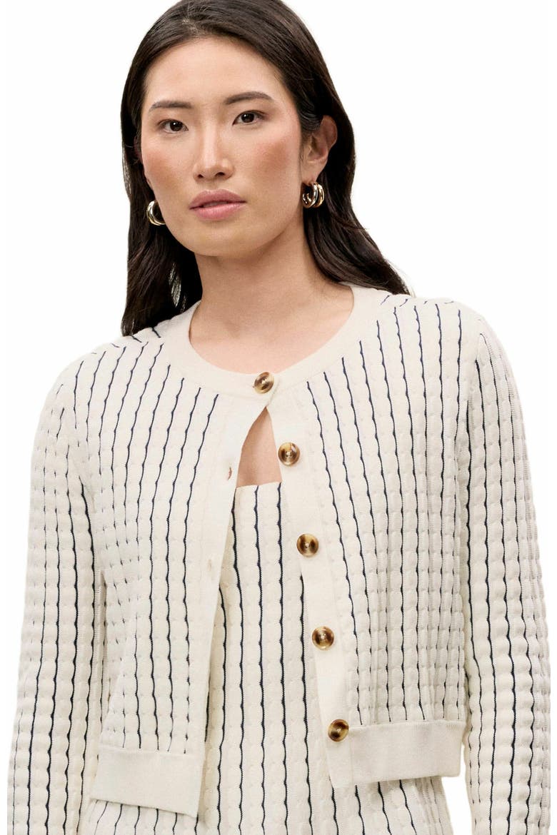 Dorothy Knit Cardigan, Alternate, color, IVORY