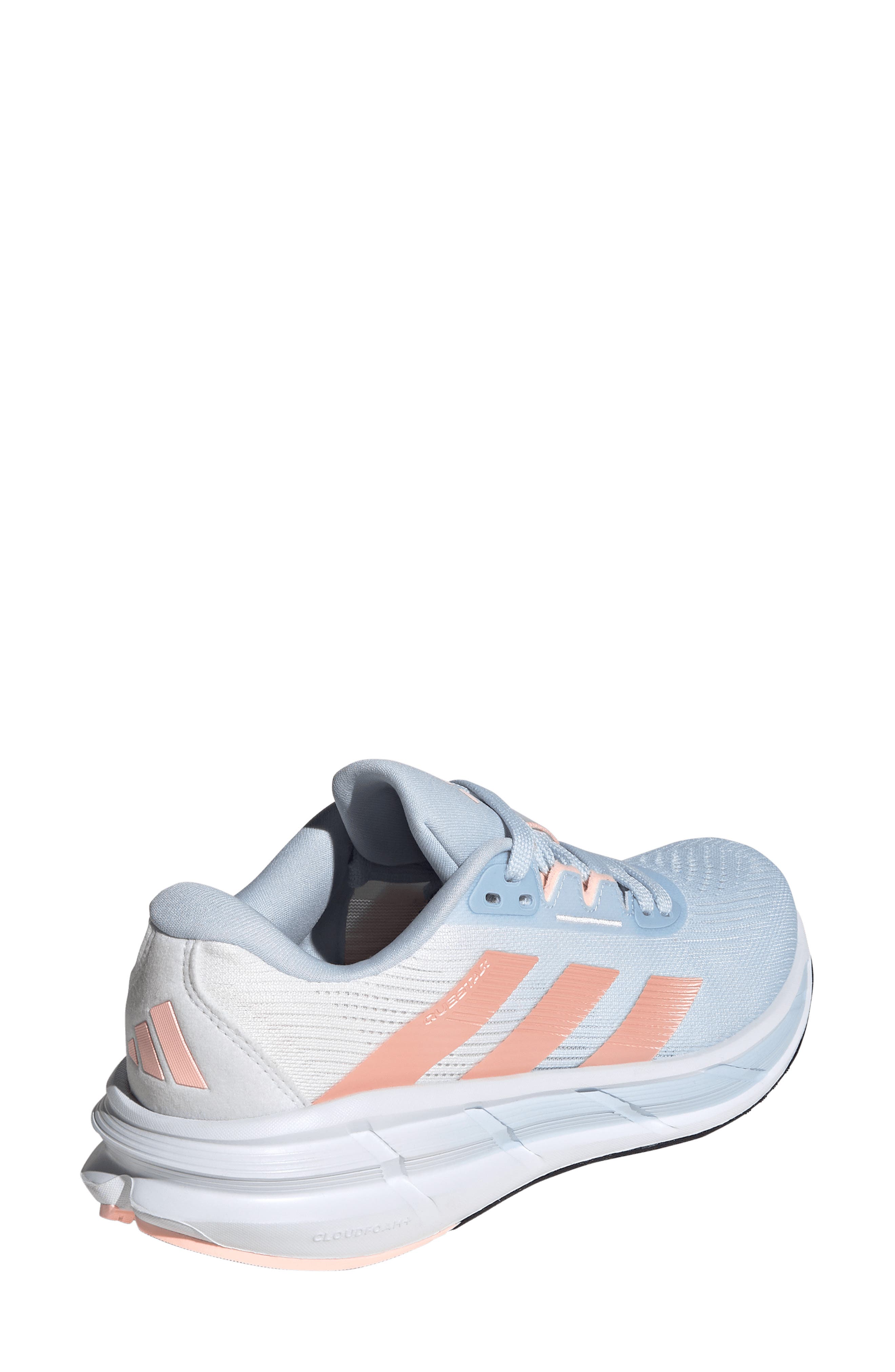 adidas Questar 3 Running Shoe, Alternate, color, Crystal Sky/ Orange/ Blue