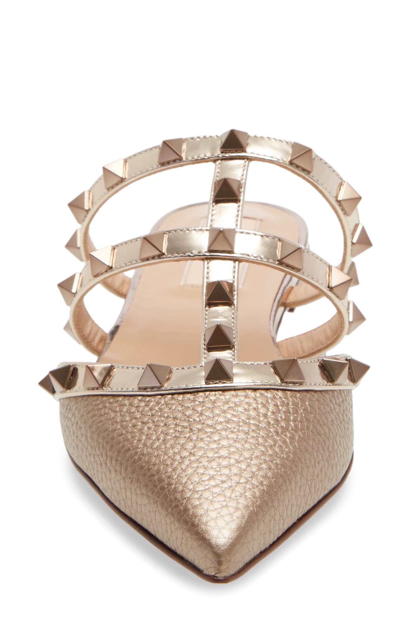 Valentino Garavani Rockstud Pointed Toe Mule, Alternate, color, 