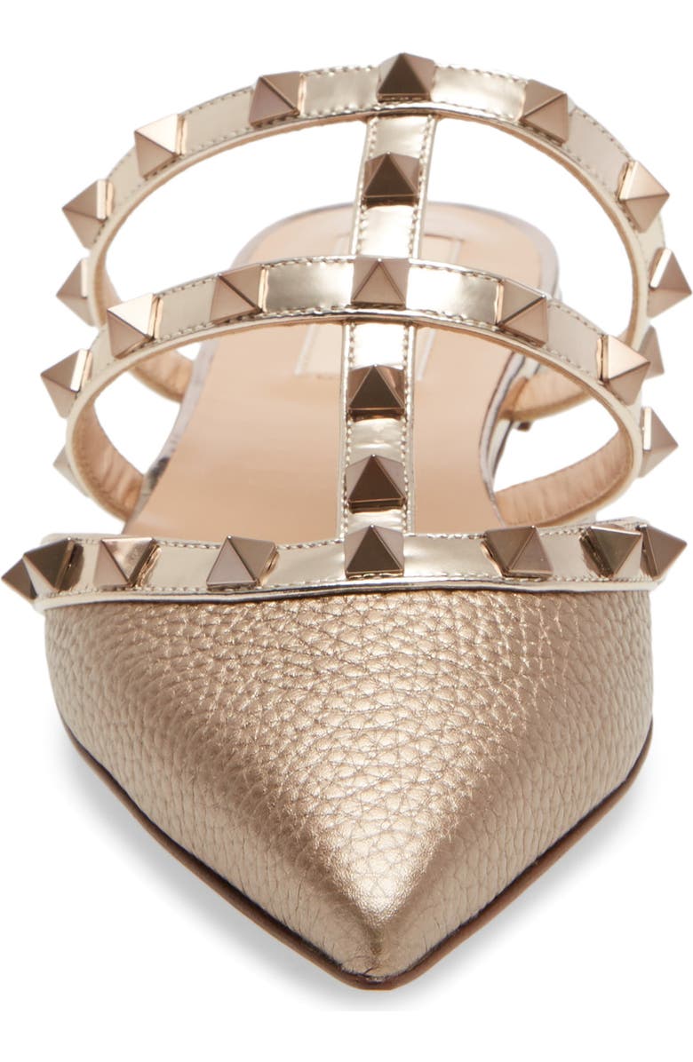 Valentino Garavani Rockstud Pointed Toe Mule, Alternate, color,