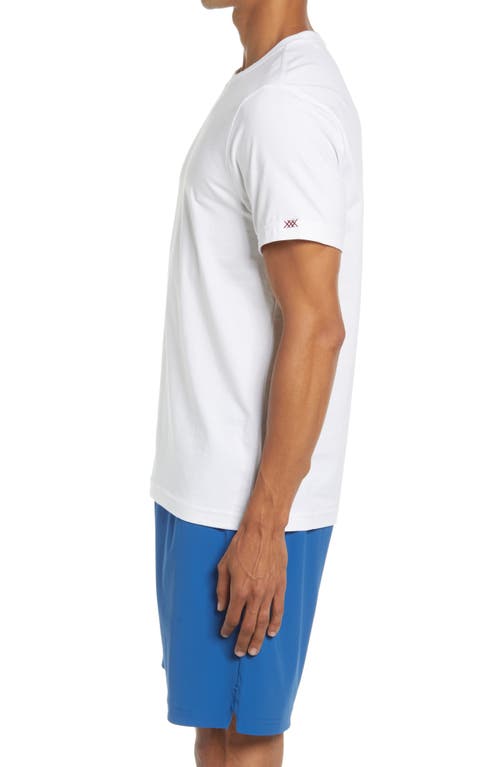 Rhone Element Organic Cotton Blend T-shirt In White