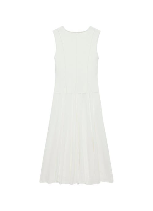 MINT VELVET Cotton Drop Waist Maxi Dress in Ivory at Nordstrom, Size X-Large