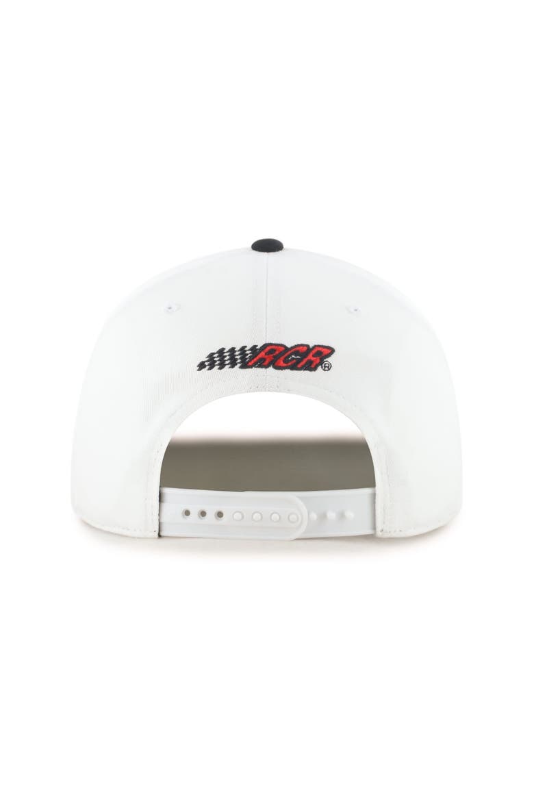 Men's '47  White/Red Richard Childress Racing Flame Hitch Adjustable Hat, Alternate, color, White