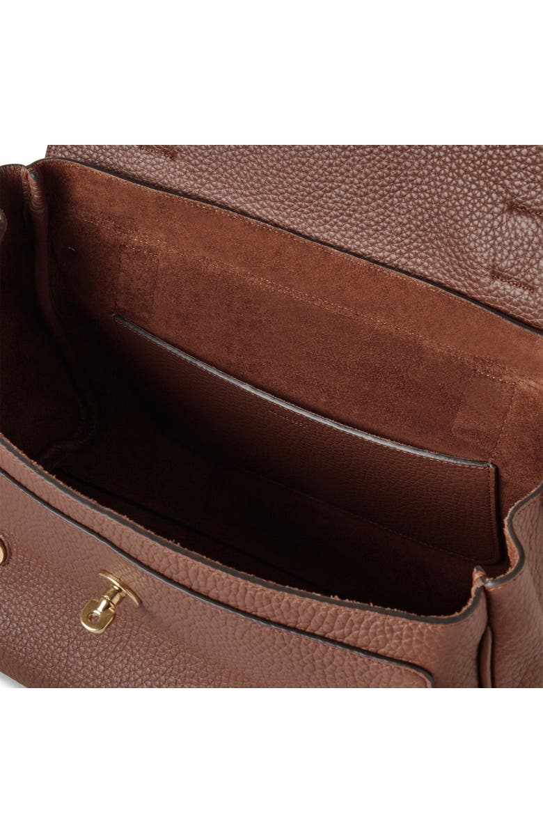 Mulberry Alexa Leather Satchel, Alternate, color, Bright Oak