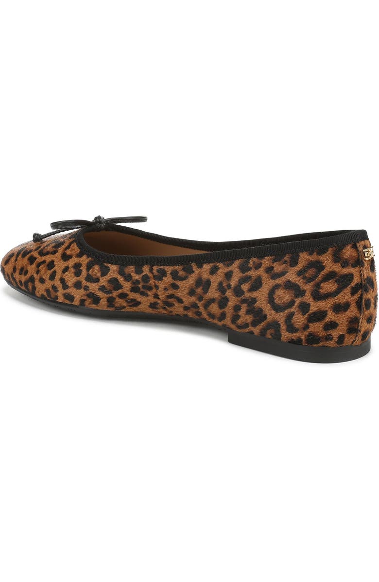 Sam Edelman Alie Genuine Calf Hair Ballet Flat, Alternate, color, Brown Multi Brahma Leopard