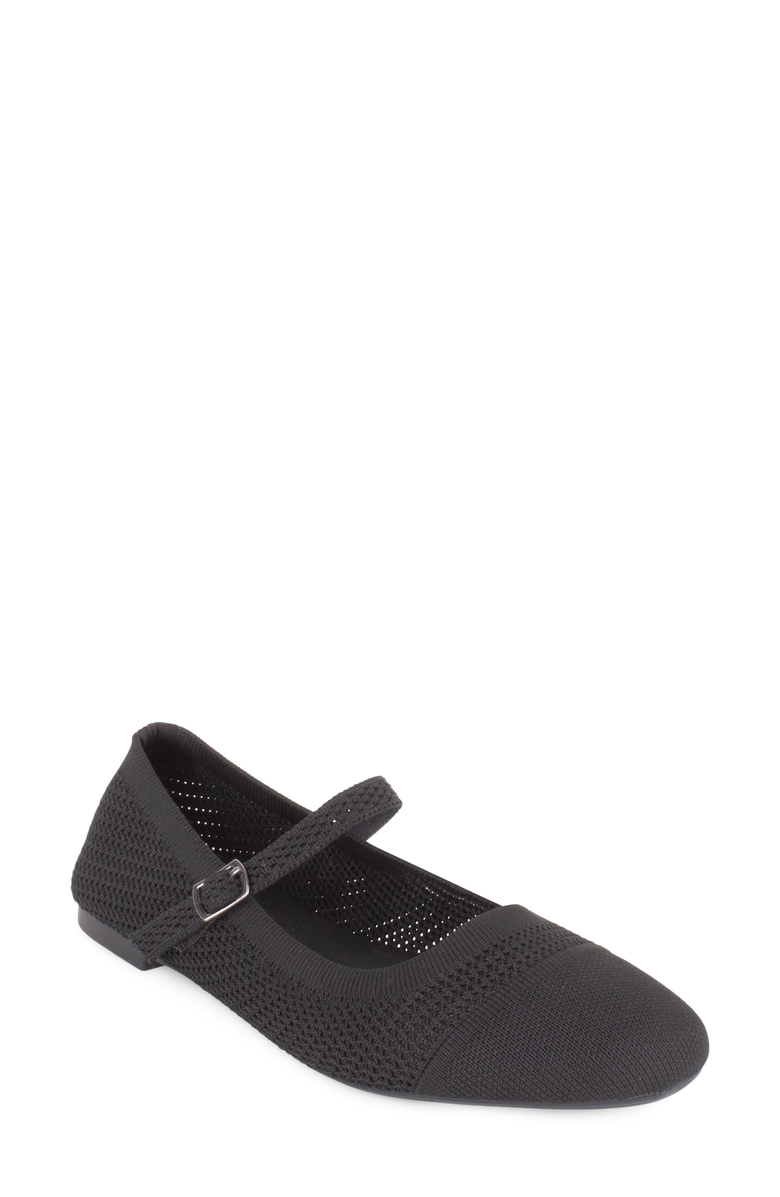 Tahari Dubai Mary Jane Flat, Main, color, Black