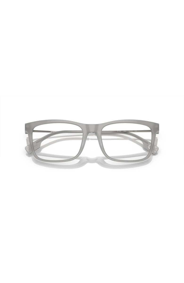 Burberry 53mm Rectangle optical glasses, Alternate, color, Grey