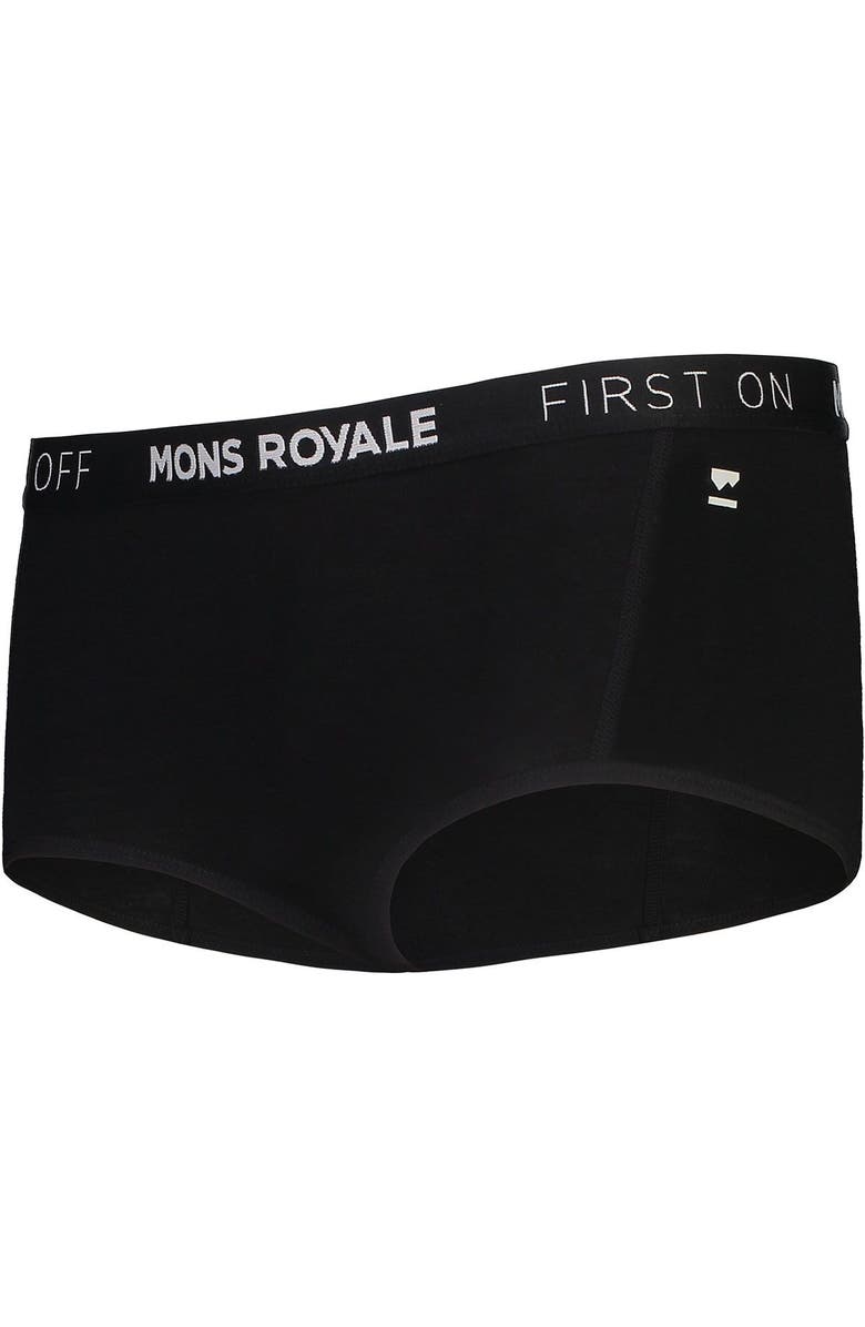 Mons Royale Sylvia Boyleg Underwear - Women's, Alternate, color, Black Ii