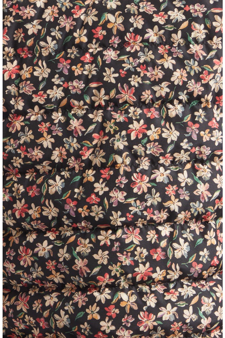 Florlans Floral Zip Jacket, Alternate, color, CHECK BLACK