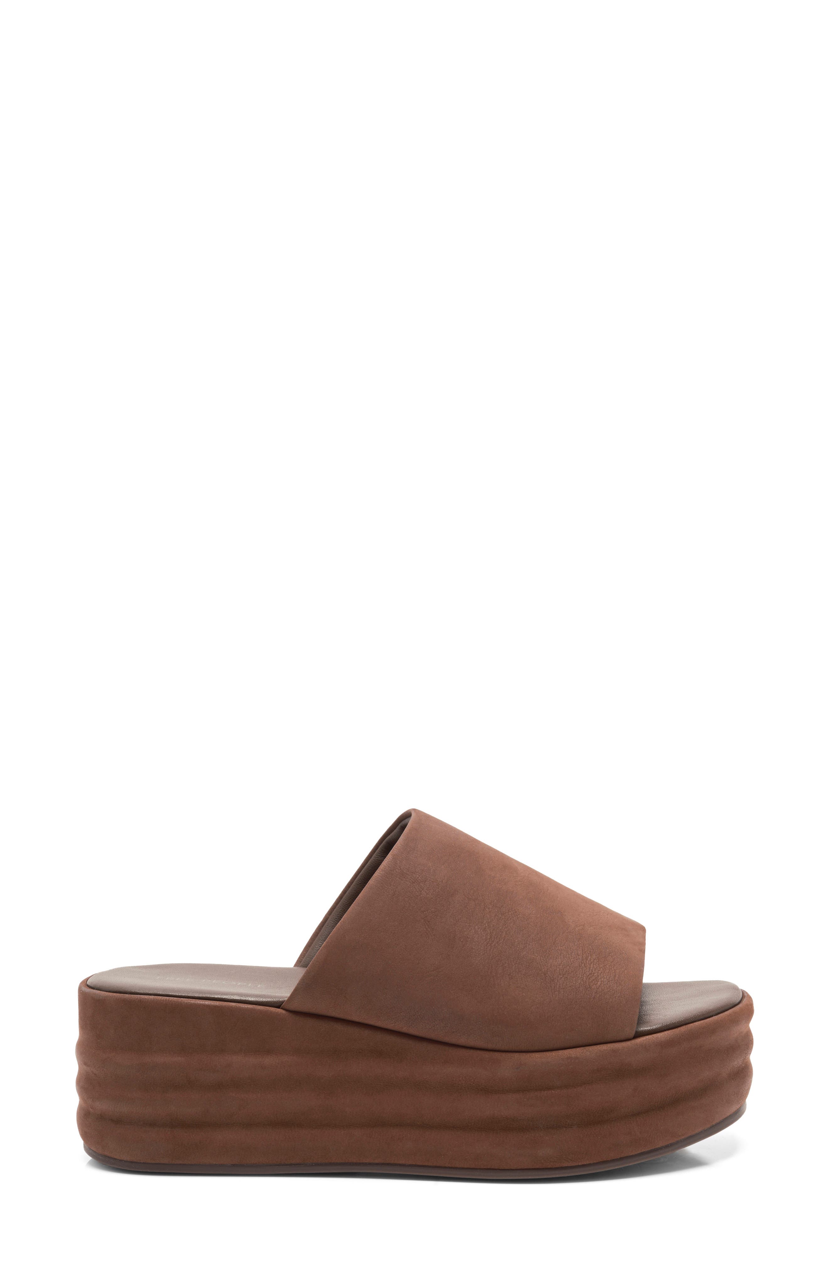 Harbor Platform Sandal, Alternate, color, OAK
