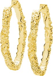 Lucy Quartermaine Hula Medium Hoop Earring