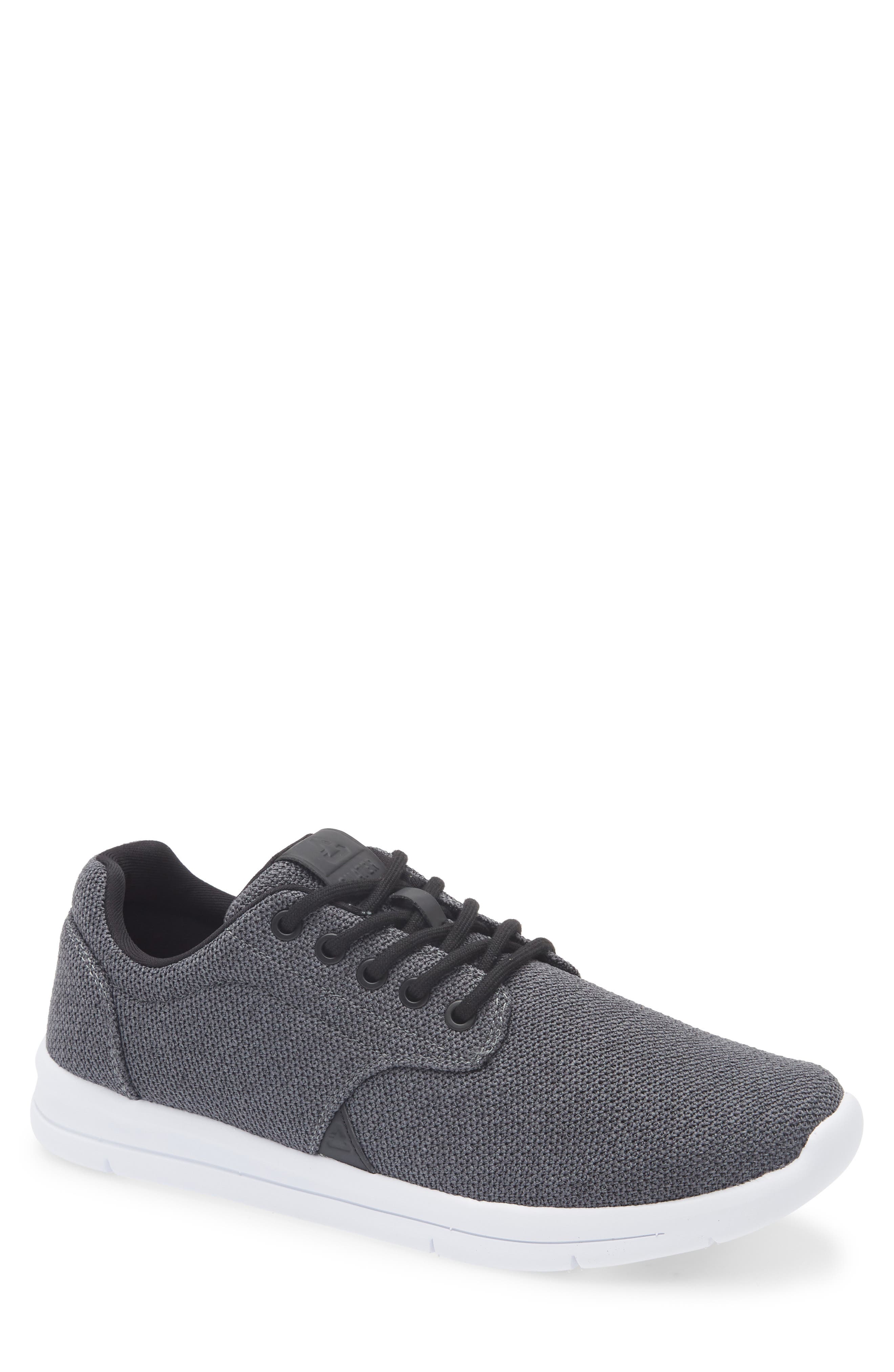 The Daily Sneaker, Main, color, HEATHER DARK GREY